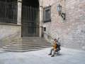 Barcelona - Chitarrista di Flamenco in una piazzetta del Quartiere Gotico