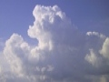 Cielo con nuvola - ( nuvolone bianco )