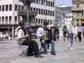 Colonia - ( piazza del duomo, suonatori di fisarmonica )